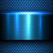 Background blue metal texture