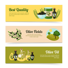 Poster - Olive Banners Set