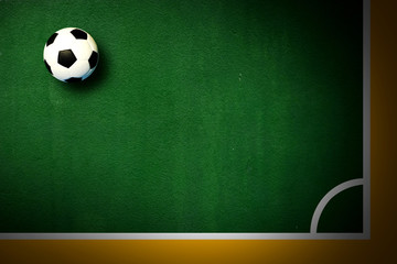 Wall Mural - Soccer ball football sport