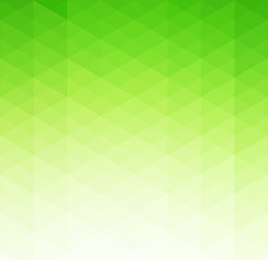 Poster - Abstract green geometric background. Template brochure design