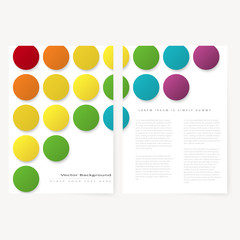 Poster - Abstract template flyer