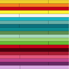 Poster - Abstract background with color stripes