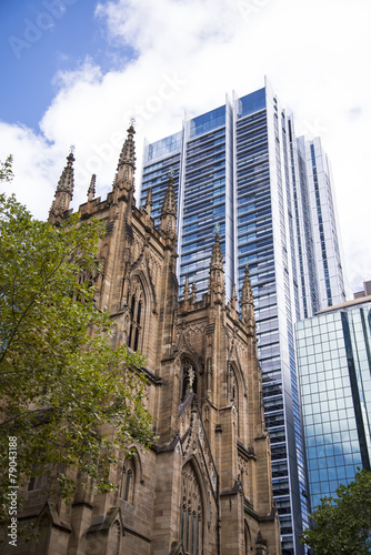 Obraz na płótnie St. Andrew cathedral in Sydney