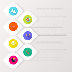 Poster - abstract digital illustration infographic.