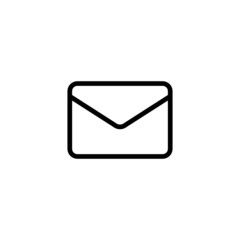 Poster - Email Trendy Thin Line Icon