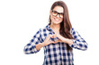 © AntonioDiaz - Cute Hispanic girl in love