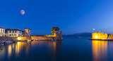 Fototapeta  - the port of Nafpaktos in Greece