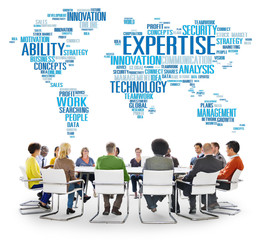 Wall Mural - Expertise Career Job Profession Occupation Concept