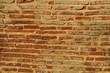 Solid wall made of brick