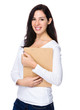 © leungchopan - Woman hold with file document