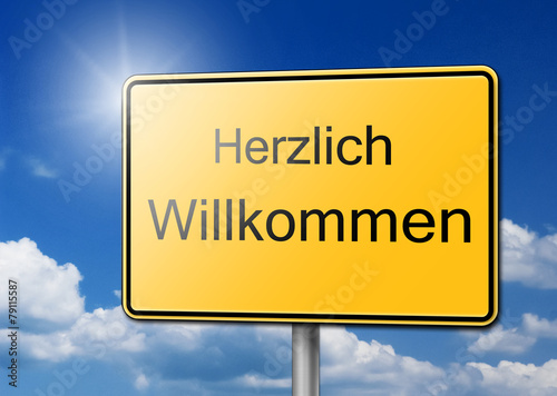 Herzlich Willkommen Schild Hintergrund Buy This Stock Photo And Explore Similar Images At Adobe Stock Adobe Stock