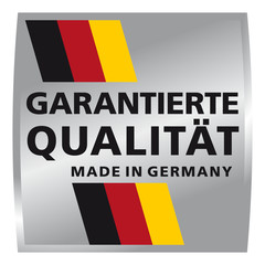 Poster - Garantierte Qualität - Made in Germany