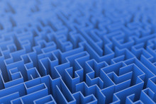 Infinite Maze Background, Business Concepts.