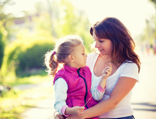 Mother and daughter