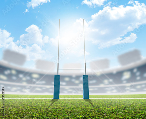Dekoracja na wymiar  stadion-i-slupki-do-rugby