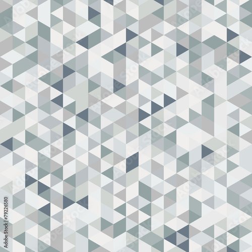 Nowoczesny obraz na płótnie Vector background of different color triangles