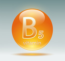 Wall Mural - vitamin B5