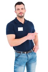 Poster - Handyman pointing