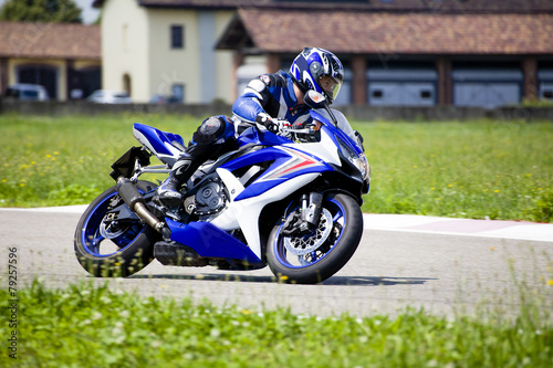 Fototapeta na szkło Motocykl