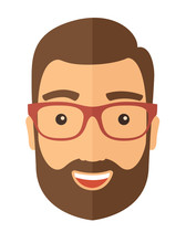 The Hipster With A Beard Avatar