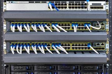 utp cat5e cable with patch panel