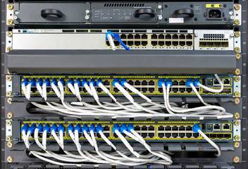 UTP Cat5e Cable with patch panel