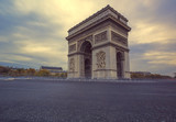 Fototapeta Paryż - Arc de Triomphe Paris ,France