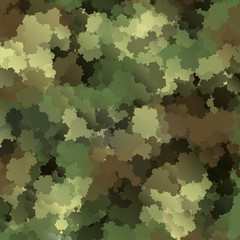 Wall Mural - Abstract Vector Military Camouflage Background