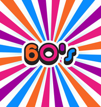 60's Party Background.
