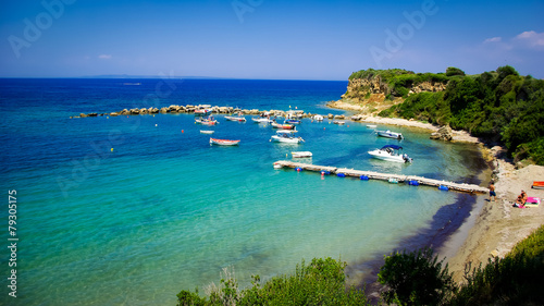 Fotografía A beauty beach in Zakynthos, Greece.