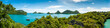 Panorama Koh Samui Ang Thong Islands national park