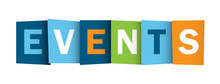 EVENTS Icon (word Calendar Coming Up Corporate)