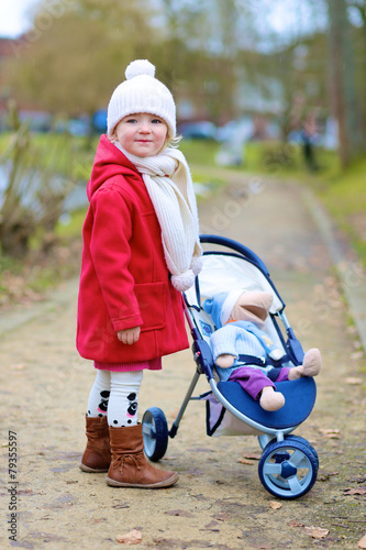 girl walking toy