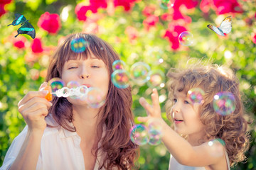 Wall Mural - Happy family