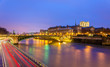 The Pont Notre-Dame and the Hotel-Dieu of Paris - France