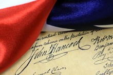 John Hancocks Signature US Constitution