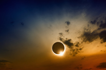 Full sun eclipse