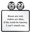 © Barry Barnes - comical poetry cannot stand you
