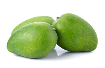 mango on white background