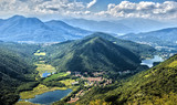 Fototapeta Na ścianę - Views of the Alpine foothills of Varese