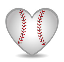 Baseball Heart Free Stock Photo - Public Domain Pictures