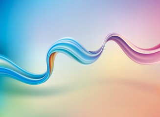 Aufkleber - Abstract curve connection telecommunications background.