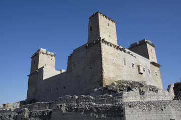 Diosgyor historic fortification ruins in Hungary, in a day time