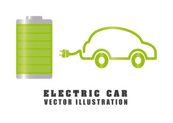 Sticker - electric car