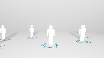 Poster - Human characters in dial interfaces