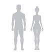 © 7razer - man and woman icon body vector figure sport