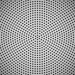 Fototapete - White Background with Perforated Pattern