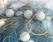 Fishing net close up