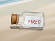 fired message in a bottle
