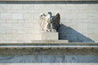 The eagle statue at Federal Reserve Building.